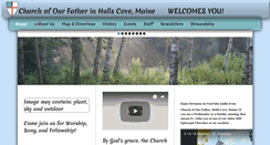 Desktop Screenshot of churchofourfather.org